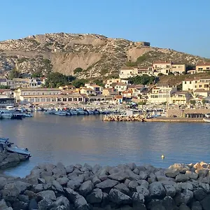 Au Coeur Du Parc National Du Massif Des Calanques, La Flibuste Des Goudes, Maison 2 Chambres, Climatisee, Jardins, Solarium, Proche Plage, Large Vue Mer Marseille